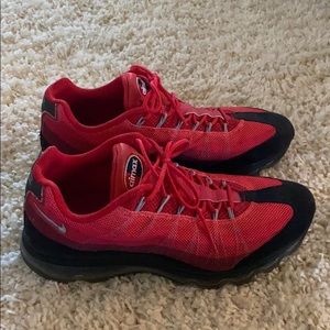 Nike Air Max 95 Dynamic Flywire Gym Red Black